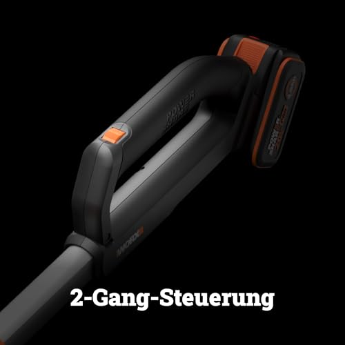 WORX WG543E Profi Akku-Laubbläser Leafjet 20V, inkl. 4Ah Akku & Ladegerät – Ansicht 6