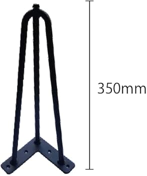 Amazon.co.jp: Viridii アジャスター付きアイアンレッグ テーブル脚