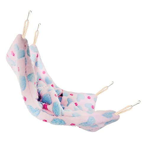 DRESSOOS Plüsch Hamsterhängematte Kleintierbett