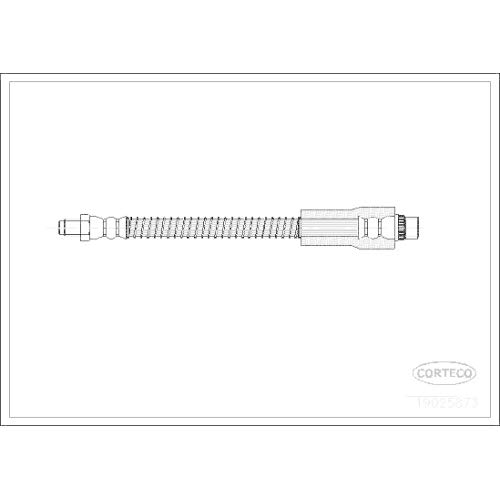 Corteco 19025873 Flessibile del freno