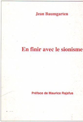 En finir avec le sionisme