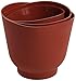 Norpro Silicone Bowl Set 3 Piece Red 1019R