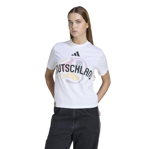 adidas Women's FIFA World Cup 2026 T-Shirt, Germany/White, X-Large