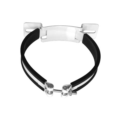 Aepiraza 5.9-6.2 in Welding Gas Bottle Bracket, Propane Tank Holder Gas Cylinder Wall Mounted Bracket Round Gas Tank Mount Propane Tank Oxygen Bottle Trolley Bracket Wall Clamp Propane Tank Holder