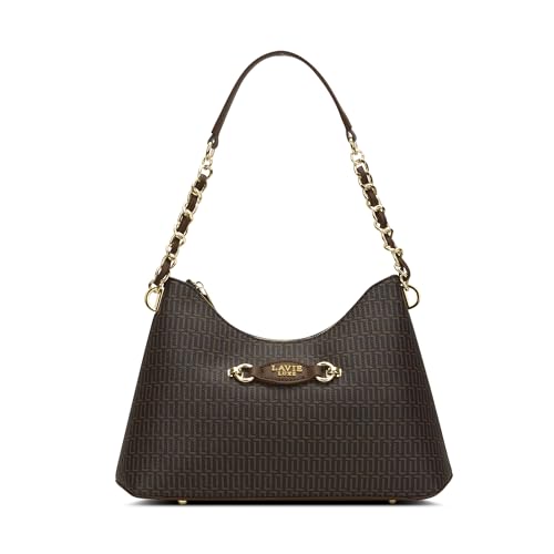 Image of Lavie Luxe Women's Monogram Jess Hobo Bag | Hobo Handbag for Work | Ladies purse | Stylish Shoulder Bag | Gift For Women
