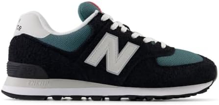 New Balance Unisex 574 V2 History Sneaker, Black/Grey Matter, 11.5 US Men | Image 2