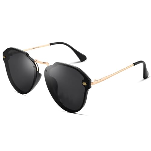Lunettes de soleil pour femme de style tendance aux verres polarisés