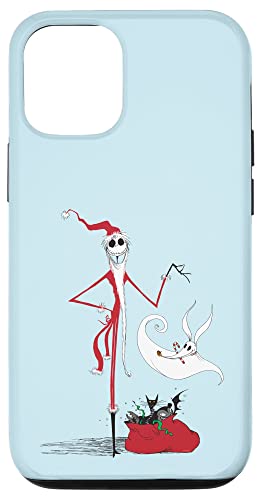 Coque iPhone 12 L'Étrange Noël de Monsieur Jack Disney cadeau idéal pour fan
