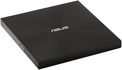 ASUS ZenDrive Ultra Slim USB 2.0 External 8X DVD Optical Drive +/-RW with M-Disc Support for Windows and Mac and Nero BackItUp for Android Devices (SDRW-08U7M-U/BLK/G/AS),Black