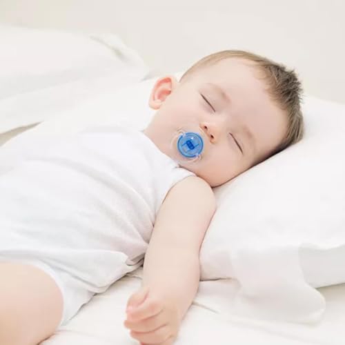 4 Stück Schnullerkette Silikon,Transparent Silikonknopfring Silikonring für Schnuller,Silikon-Knopf-Ring,Silikonring für Schnullerkette,Schnuller Adapter,Silikon Dummy Halter Clip Adapter Ring