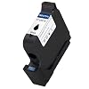 BENTSAI EB21B Water Soluble Black Ink Cartridge with 1 Inch Print Head to Use B30/B35/B80/B85 Handheld Printer Print on Porous Surfaces, 1 Pack