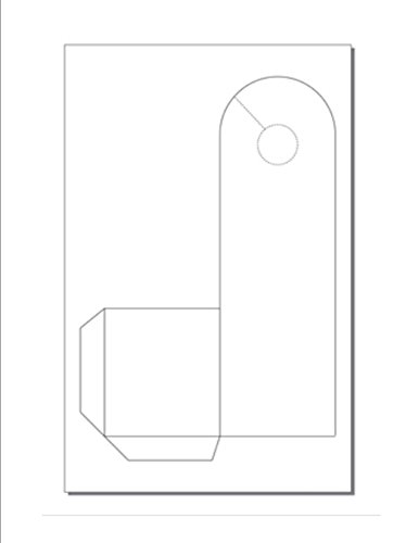 Print-Ready Arch Door Hanger (3-5/8