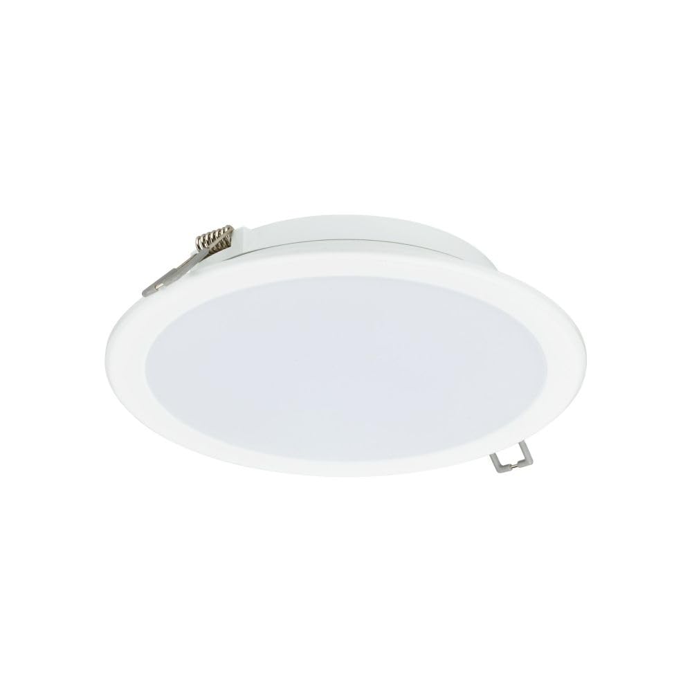 Philips Ledinaire Slim LED Downlight 12W DN065B G4 – 1200lm, 3000K/4000K/6500K Selectable, 110° Beam, IP44 Recessed Ceiling Light, 150mm LED Downlight