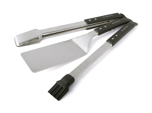 Set de 3 herramientas para parrilla Broil King Imperial acero inoxidable miniatura 1