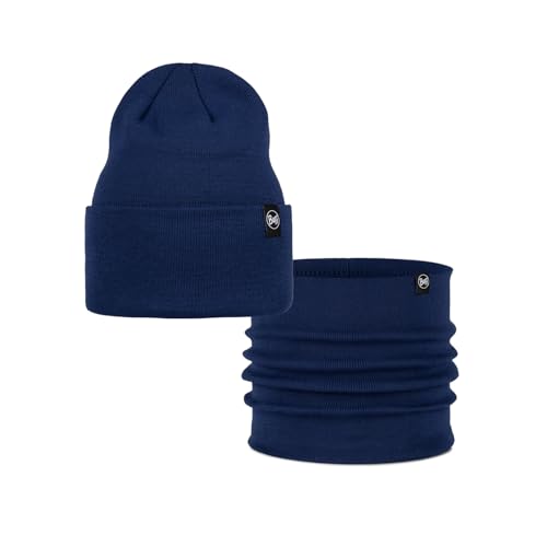 Pacchetto Duo Knitted Berretto Lilon Midnight e Scaldacollo Taglia Unica Adulti