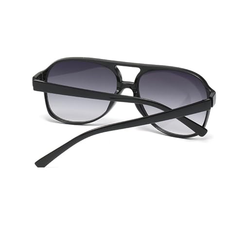 Retro Square Sunglasses for Women and Men Vintage UV400 Classic Large Double Bridge Sun Glasses Aviator Sunglasses3