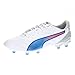 Produktbild PUMA Unisex King PRO FG/AG Soccer Shoe, White-Bluemazing-Flat Light Gray, 43 EU