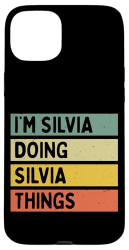 I'm Silvia Doing Silvia Things �ʔ������� �X�}�z�P�[�X iPhone 15 Plus �p