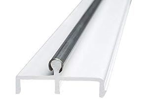 Screen Track Sliding Doors Double Panel Track (120 Inch)