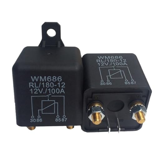 Relais de démarrage 100A 12V 24V à 4 broches pour chauffage au sol