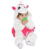 Baby Unicorn Costumes Unisex Toddler Onesie Halloween Dress Up Romper 2-6 Months