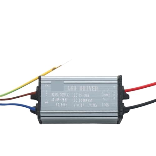 LED�h���C�o 10W 20W 30W 50W 70W �A�_�v�^�[ �ψ��� AC85V-265V - DC20-38V IP65 �d�� 300mA 600mA 900mA 1500mA 2100mA (20W)