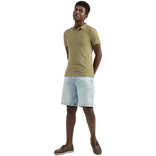 Image of United Colors of Benetton Men's Cotton Regular Fit Polo T-Shirt