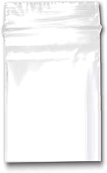 Re-Sealable Zip Lock Seal Poly Bags 1" X 1" for Retail, Party Favors, Storage, Organization, Crafts