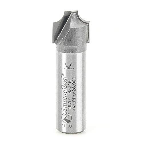 Fraise plongeante carbure Amana Tool 49701, finition haute précision