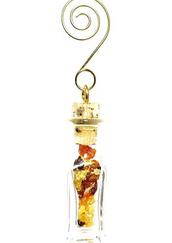 Product Image of the Gifts of the Magi Gold Frankincense Myrrh Three Wise Men Handmade Glass Christmas Ornament, Gifts for the Birth of Christ