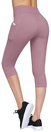 Image of Fengbay High Waist Yoga Pants, Pocket Yoga Pants Tummy Control Workout Running 4 Way Stretch Yoga Leggings