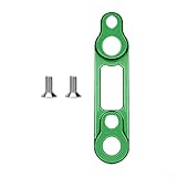 Post Mount Hydraulischer Scheibenbremssattel-Adapter für Rennräder verbessert die Hinterbremsen von 140 mm auf 160 mm Größe für bessere Modulation und Bremskraft (grün)