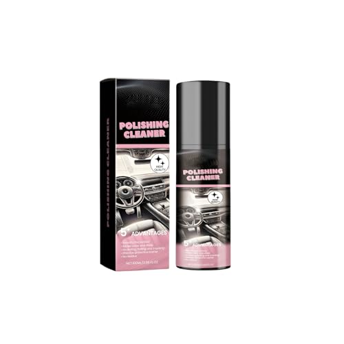 Nicetopu Polishing Cleaner, Polishing Cleaner Car Interior, 2 Pcs 2025 New Upgrade All Purpose Vehicle Polish Interior Detailer Spray (1pcs)