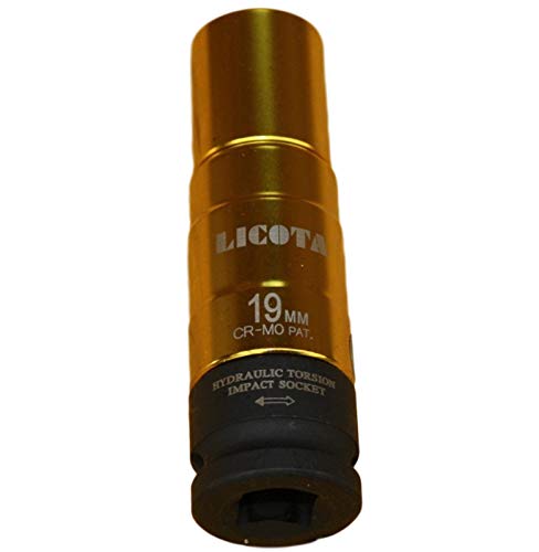 Licota 1/2 Schlagschrauber Torsions-Nuss SW 19x100mm mit Drehmomentbegrenzung