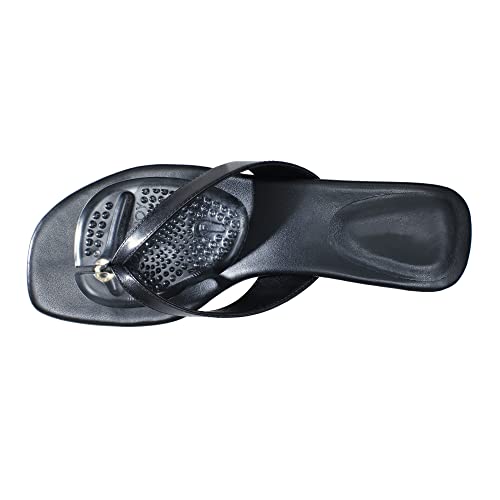 Image of Thick Metatarsal Insert Pad for Sandals and Flip Flops - Premium Ball-of-Foot Gel Cushion Insoles Relieve Pain from Forefoot Pressure for Non-Slip Comfort in High Heel and Flat Sandals (2 Pair)