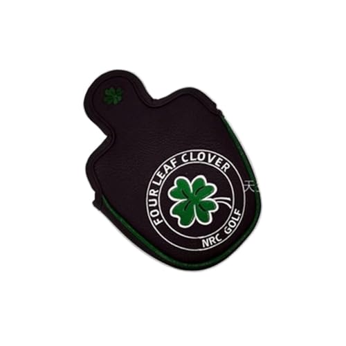 Golf Couvre Couvre-Chef de Club de Golf étanche, 3 pièces, Couvre-Chef de Pilote en Bois Hybride UT TêTe De Club(Mallet Putter cover-01)