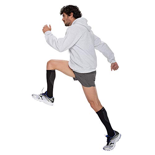 Meia ¾ Kendall Sport 20 – 30mmHg   Kendall Preto, GG