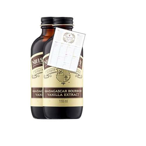 Vanilla Extract Bundle Which Contains Pure Vanilla Extract 118Ml - Pack Of 2 With Grocery List Card