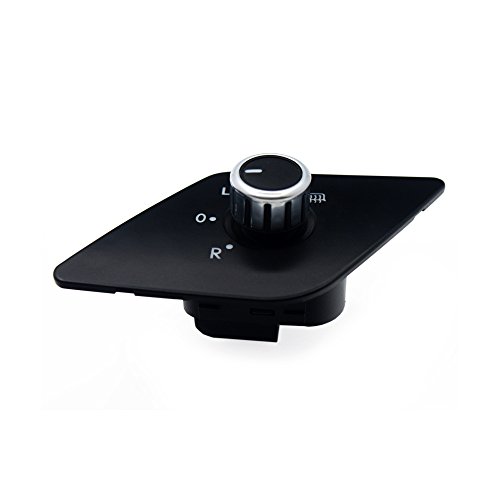 Image of RuiWen VWMS016 Electric Side Mirror Adjustment Window Switch Replacement Fit for VW Volkswagen Jetta 2011 2012 2013 2014 2015 2016 2017 2018 OE# 5C7959565J (10 PINS)