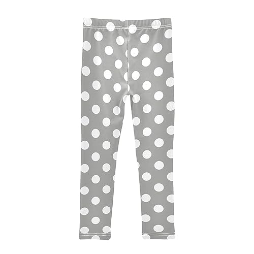 Multicolor Polka Dot On Paper Girls Leggings Dance Running Workout Yoga Pants2