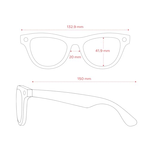 Image of Meta Ray-Ban (Gen 2) Skyler Smart AI Glasses, Shiny Black, Green Lenses