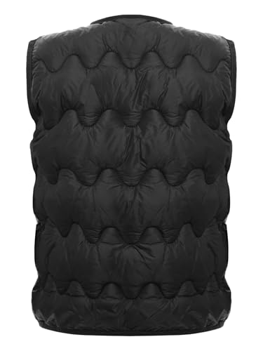 Toddlers Little Girls Warm Puffer Vest Outerwear Padded Quilted Waistcoat Winter Button Down Gilet4