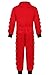 Gomukot Direct Kids Race Car Driver Costume Set Boys Girls Racer Jumpsuit Halloween Racer Cosplay Dress Up (5-6 Years) Black and Red