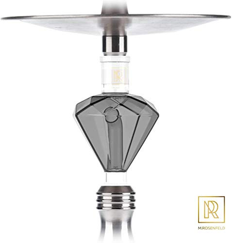 M.rosenfeld | Shisha Molassefänger Diamant | 18/8 Schliff Vorkühler-Aufsatz. 100% Durchzug und saubere Wasserpfeife Plus… – Bild 3