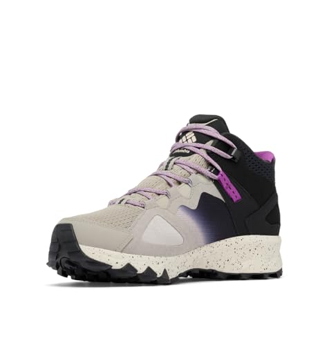 Columbia Womens Peakfreak Hera Mid Outdry Waterproof Hiking Shoe, Flint Grey/Berry Patch, 10