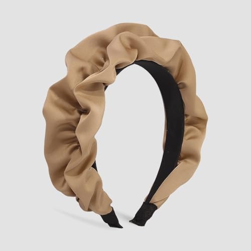 Bandeau en tissu soyeux pour vos coiffures de bureau ou vos sorties romantiques