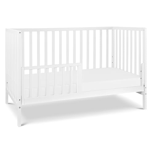 Davinci Union 4-in-1 Convertible Crib in White, Greenguard Gold Certified - image 3