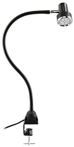 Reliable 2000TL Uberlight 28 LED Task Lights, 26" Commercial C Clamp With 1.77" Opening, Built-in on/off switch, 66 cm Long Flexible Neck, Heavy-Duty Swivel Joint, Movable Clamp Reduce Glare