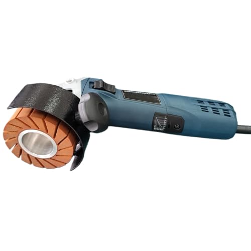 Vituord Máquina Pulidora Manual, Lijadora Eléctrica De Acero Inoxidable, 5 Velocidades Variables (2800-7800 RPM), Herramienta De Acondicionamiento De Superficies para Acabado De Superficies Curvas Y