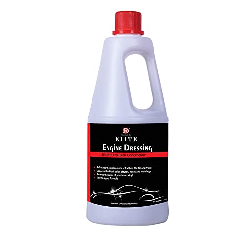 UE Elite Engine Dressing Silicone Emulsion Concentrate – 1 Liter Engine Bay Cleaner for All Vehicle Car, Bus, Truck etc. Automotive Care Products
